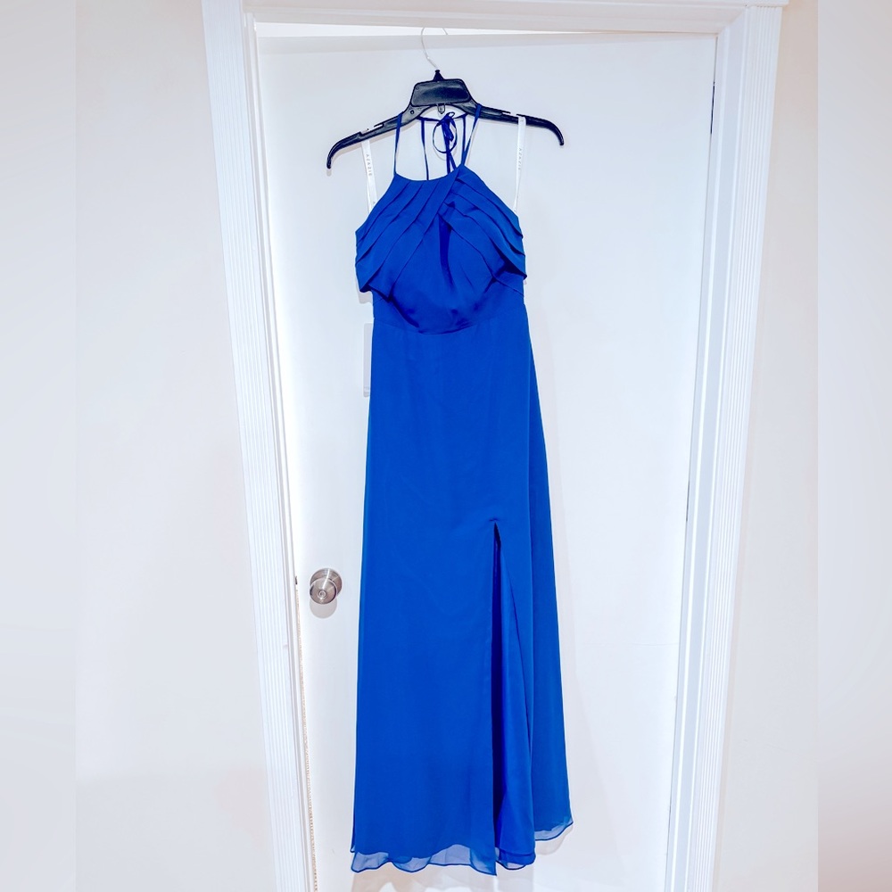 Azazie Cecile Size 2 Royal Blue Dress - New with Tags
